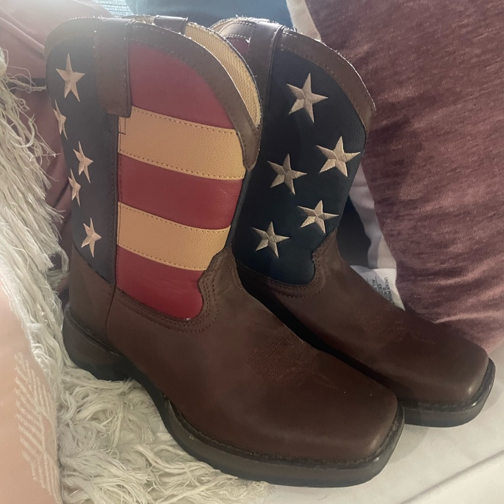 Durango American flag cowboy boots
